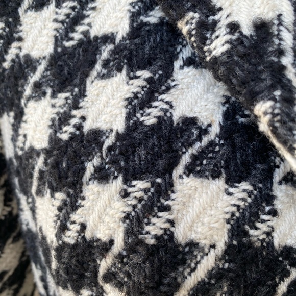 Alfani Petite Classic Houndstooth Tweed Wool Blend Blazer Women’s size 4P - Picture 14 of 14